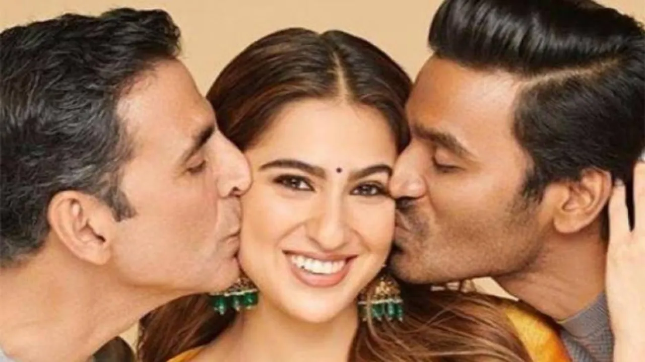 Sara Ali Khan Welcomes Akshay Kumar To ‘Atrangi Re’ With Unseen Picture From Sets