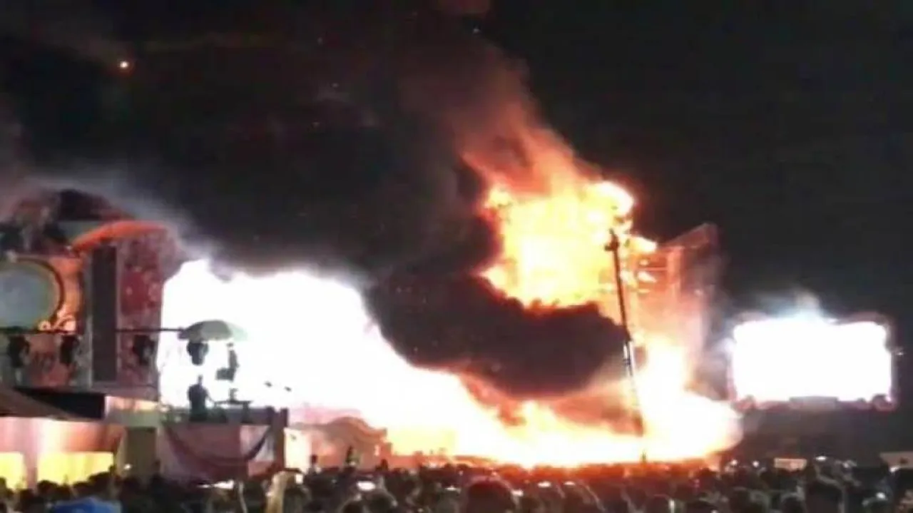 22,000 evacuated from music festival in Barcelona