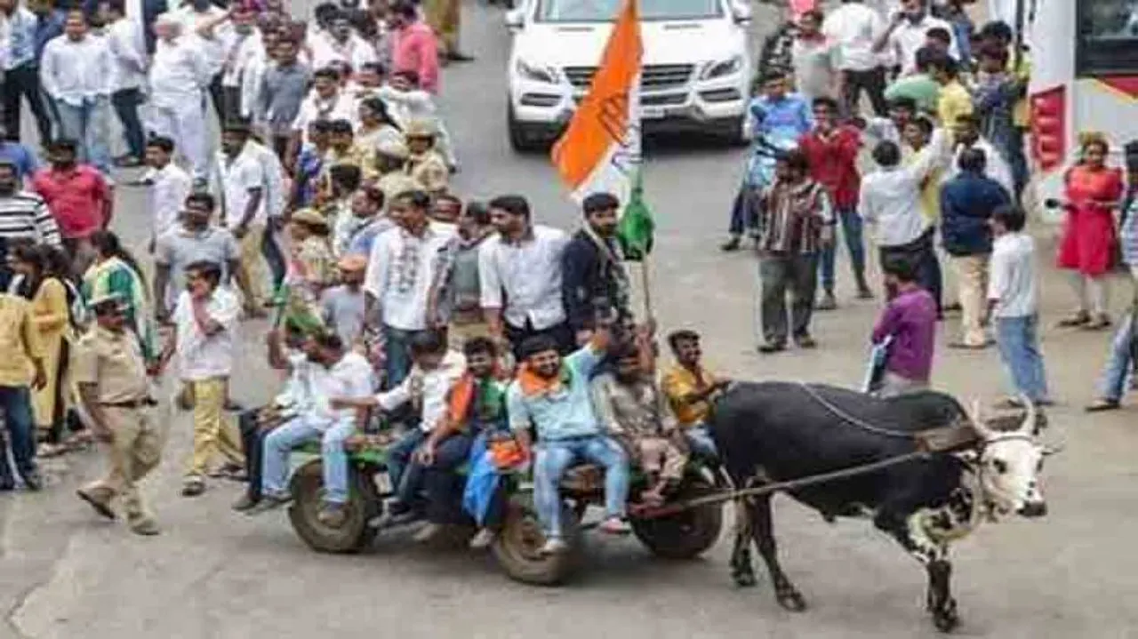 Sporadic incidents of violence during oppn-sponsored 'Bharat Bandh' against fuel price hike