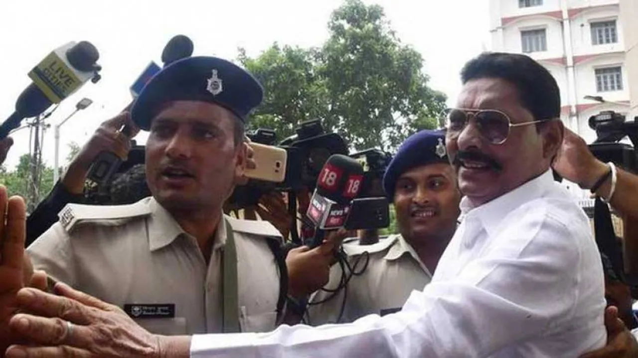 Controversial Bihar MLA surrenders in Delhi court