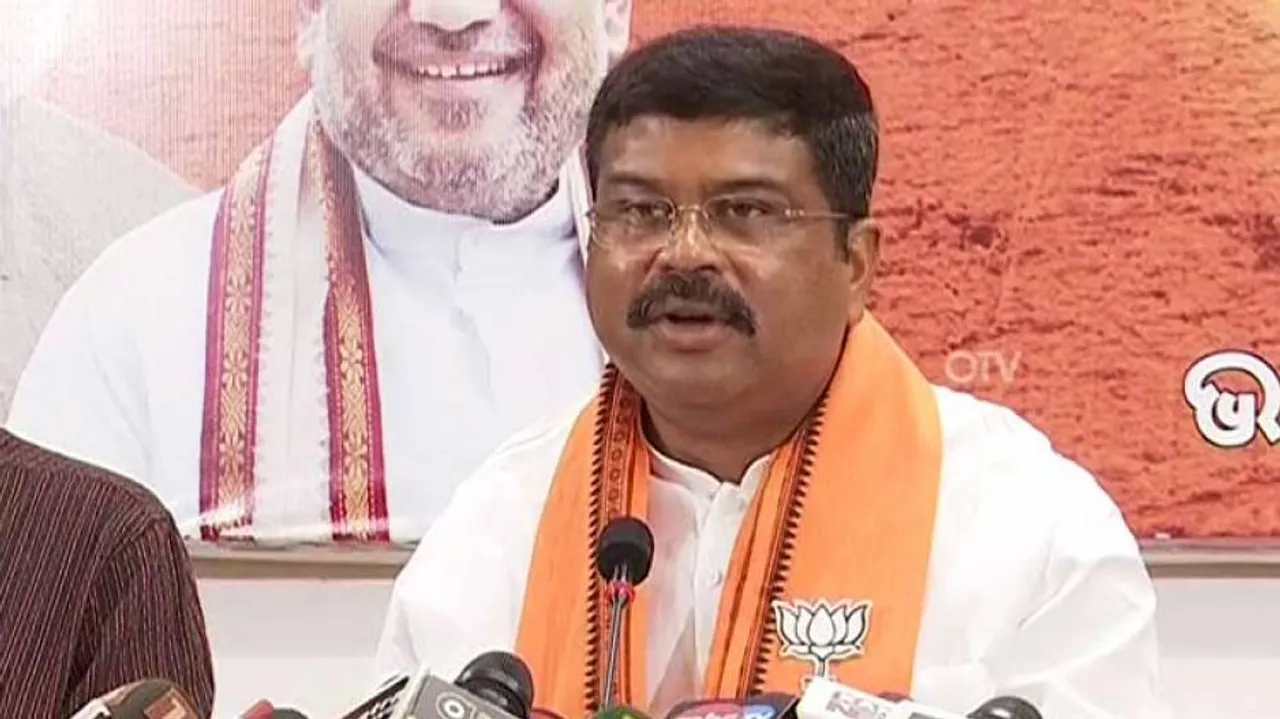 Pradhan trains gun at Naveen; slams for unleashing 'terror' in Kendrapara