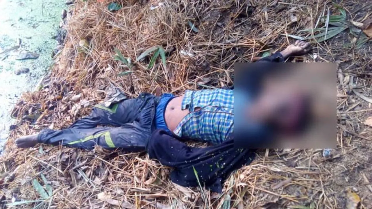 Body of youth found floating in pond; murder alleged