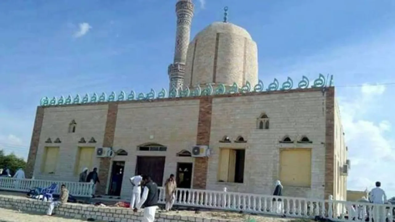 Bomb attack kills 155 in Egypt mosque