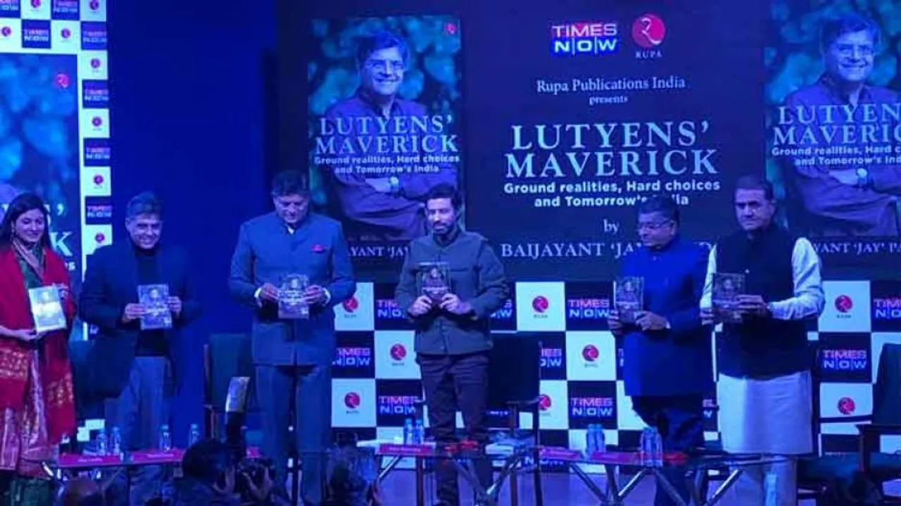 Jay Panda’s book 'Lutyens' Maverick' launched in New Delhi