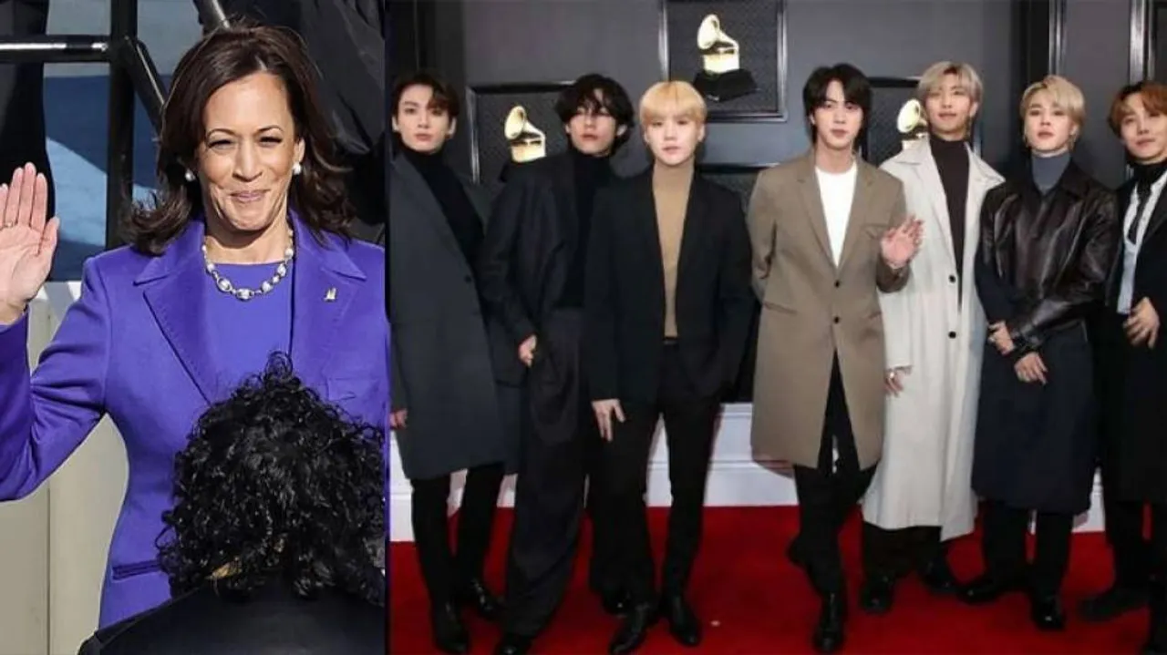 BTS Fans Discover Kamala Harris Is An ARMY, VP Goes Purple At Swearing Ceremony