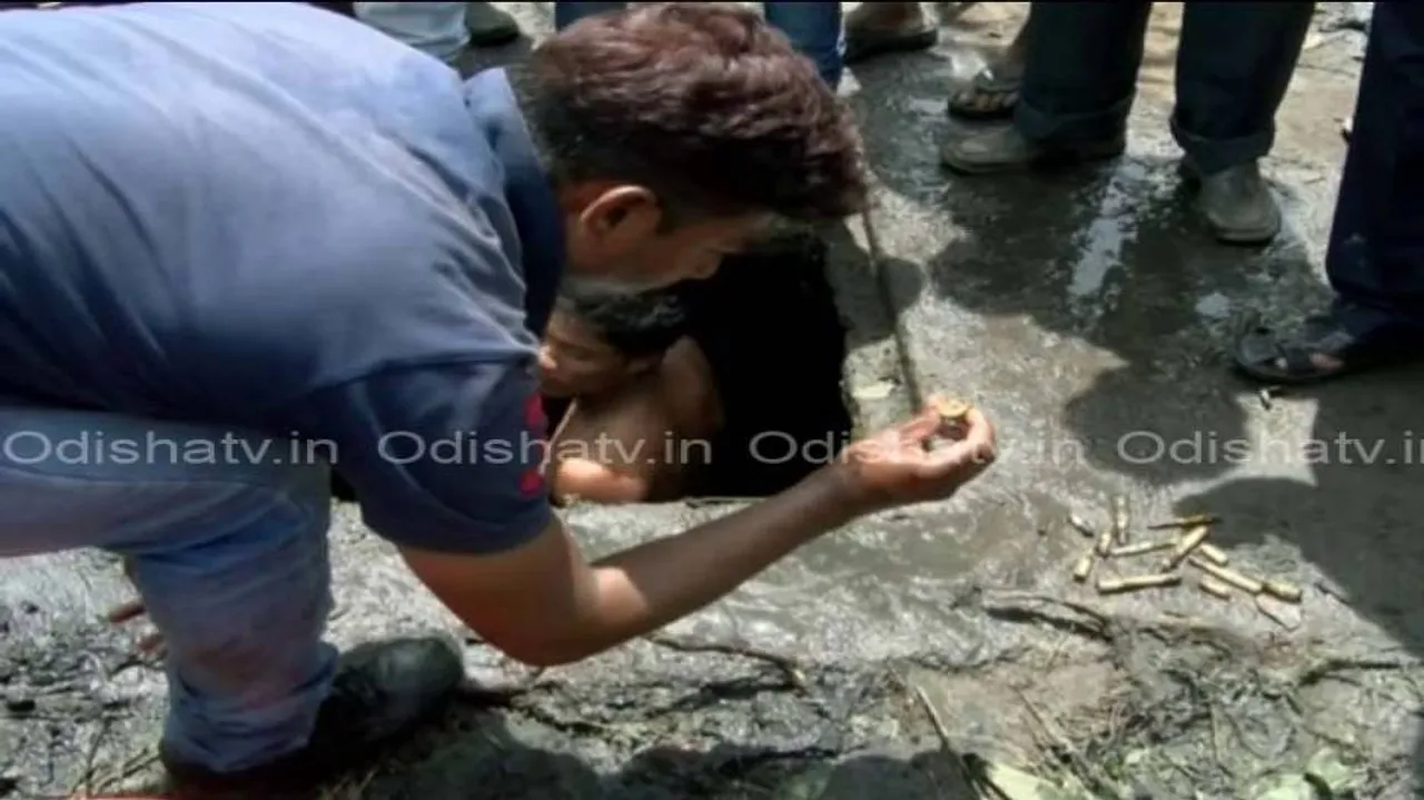 British era bullets recovered from septic tank in Jeypore