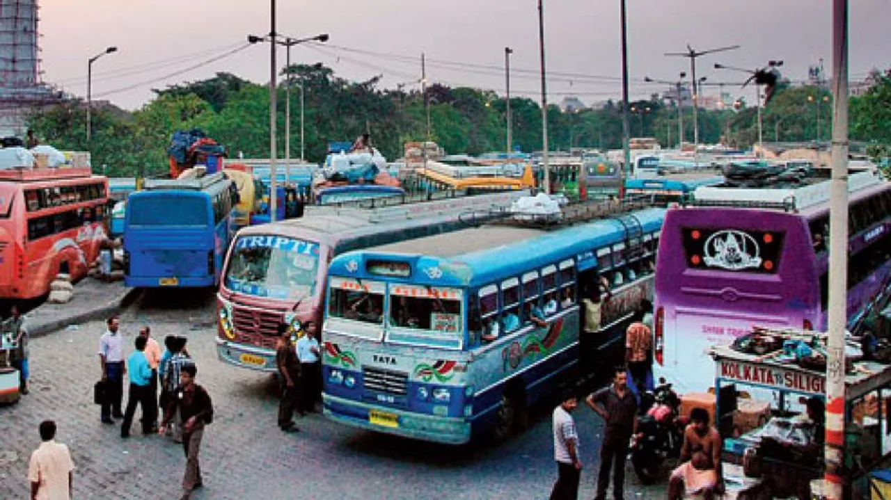 400 buses off the road protesting police action