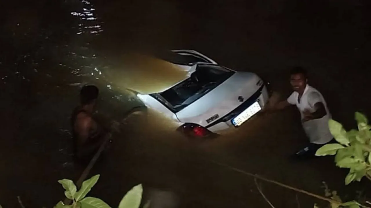 Driver Killed After Car Plunges Into Canal In Odisha
