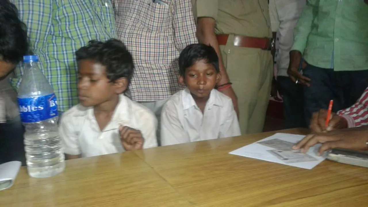 2 kidnapped tribal boys rescued from train in Cuttack