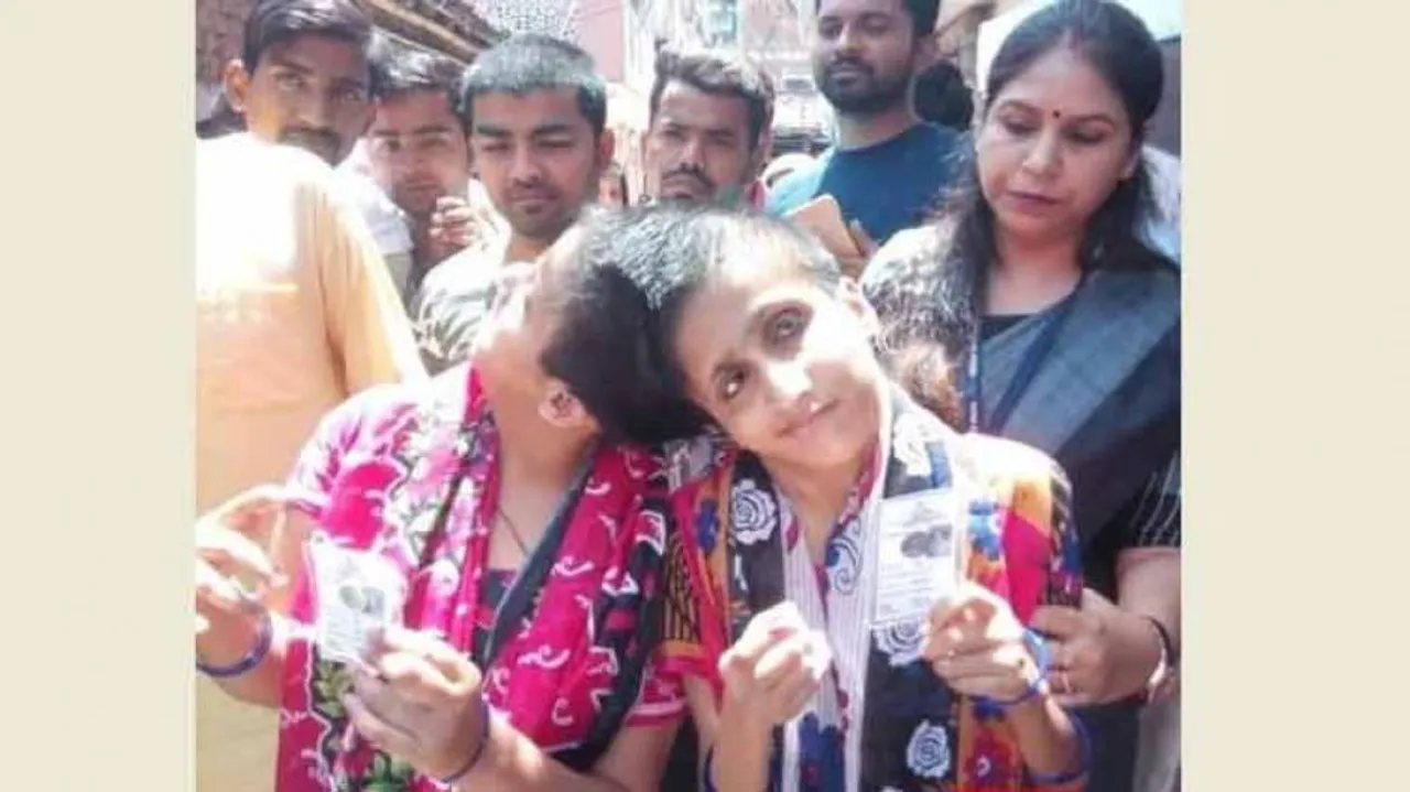 Conjoined Patna twins vote separately, EC hails