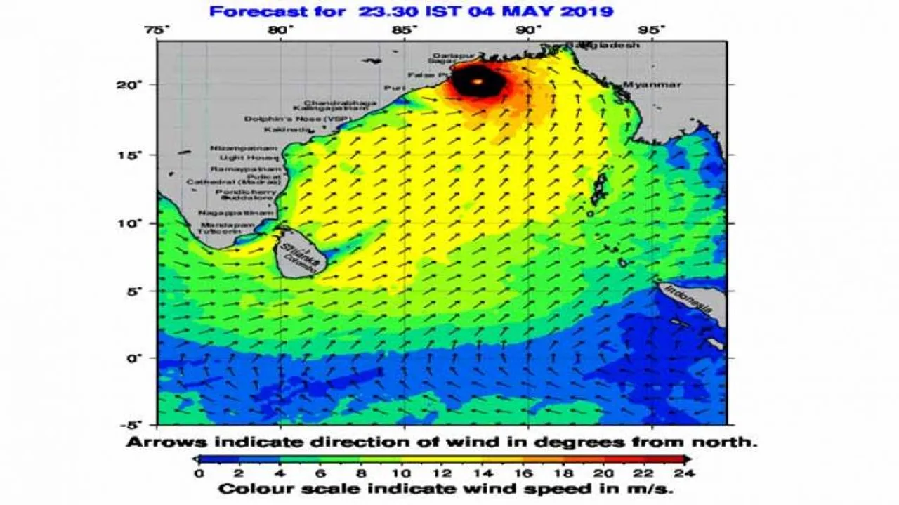 Cyclone Fani to Kiss and leave Odisha coast, but will pour heavy rain from May 2