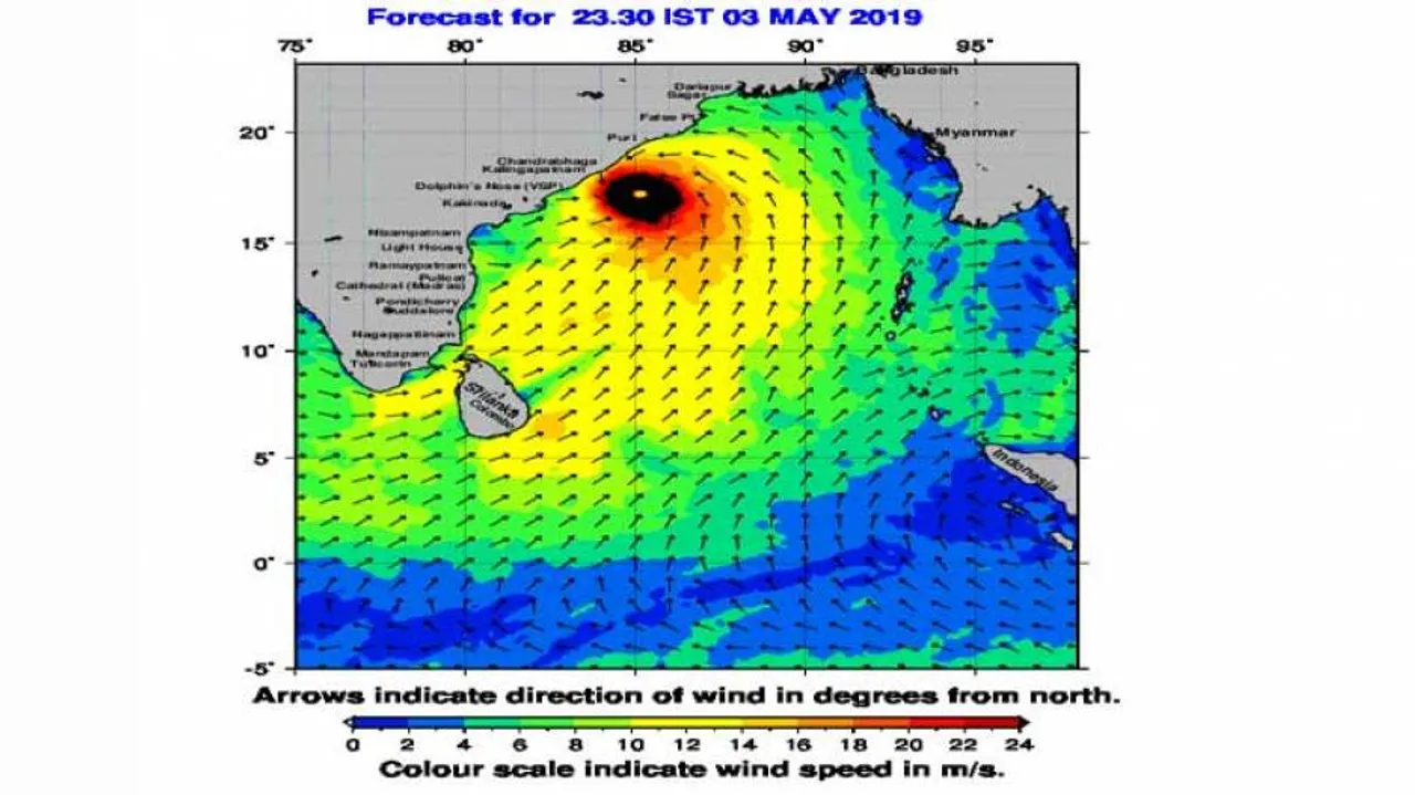 Cyclonic storm Fani will be near Odisha coast on May 3: INCOIS