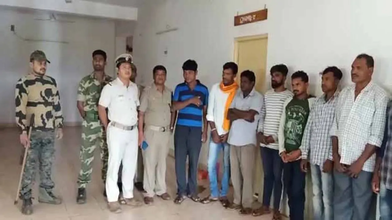 Odisha Police Cracks Whip On Illegal Labour Trafficking