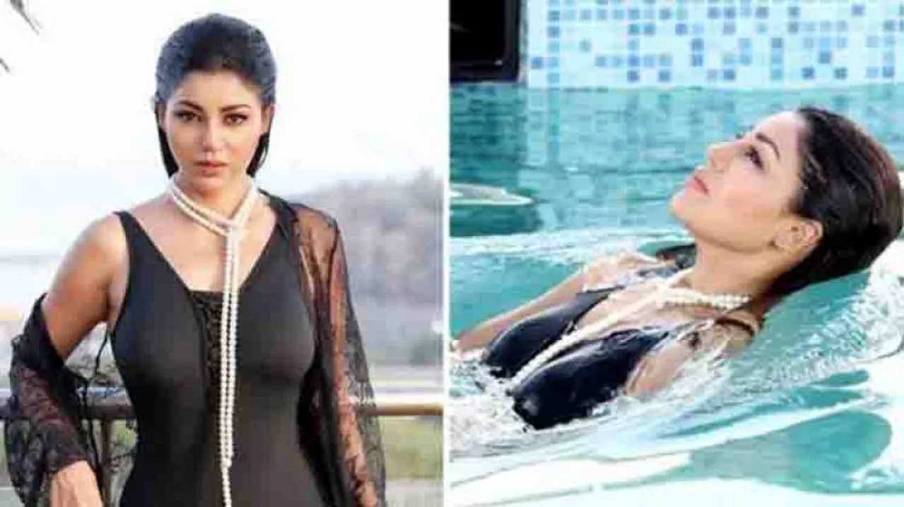 TV actress Debina flaunts bikini body on show