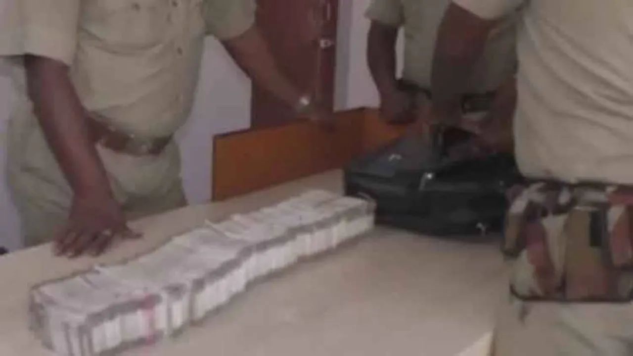 Audi driver gives flying squad a slip, abandons bag containing Rs 27 lakh