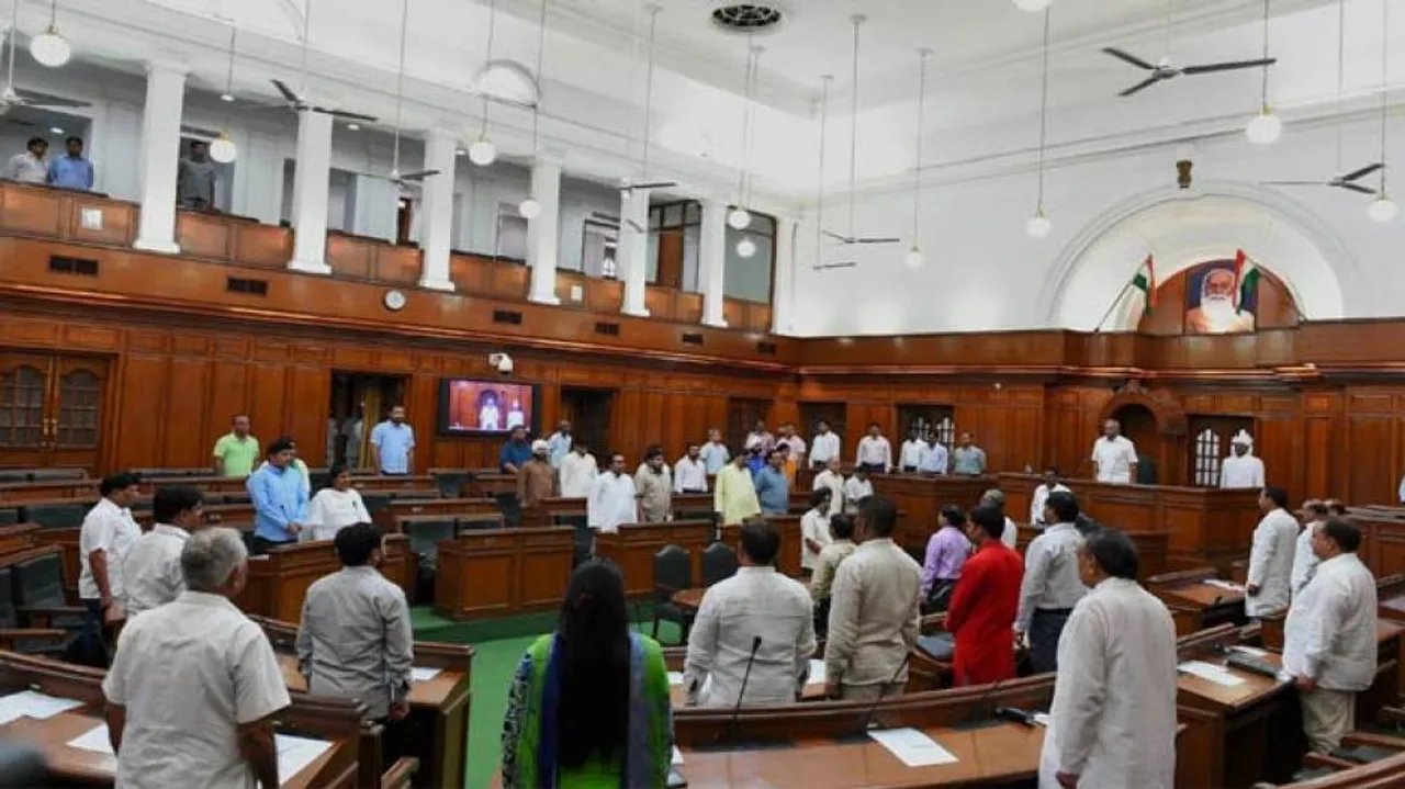 Delhi Assembly special session on Wednesday