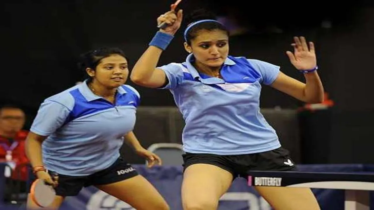CWG 2018: Manika-Mouma win silver in women's doubles TT