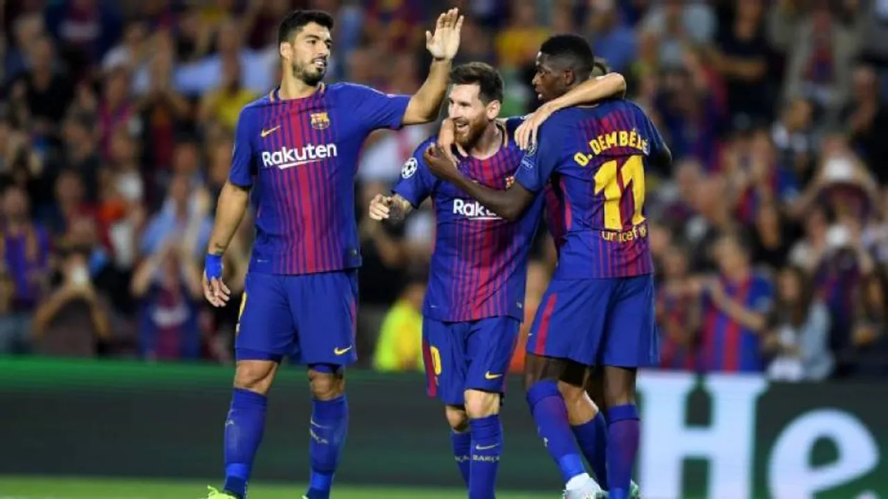 Messi stars in Barca's win over Juventus