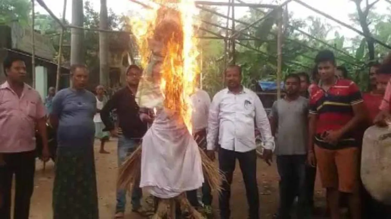 Chopper Row: Support for Jay Panda pours in, CM’s effigy burnt in Kendrapara