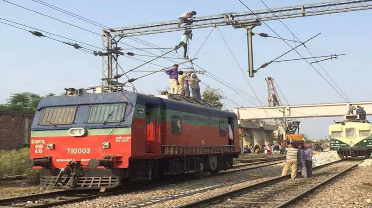 'Railways looking at ways to speed up electrification process'