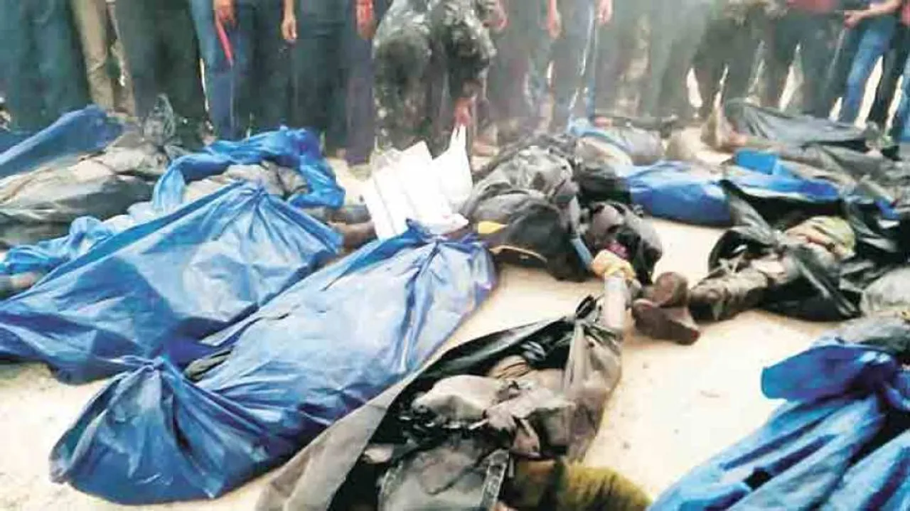 Malkangiri Encounter: Police buries 12 unclaimed bodies of Maoists