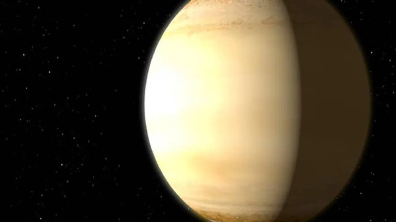 NASA finds water in Saturn-sized exoplanet's atmosphere