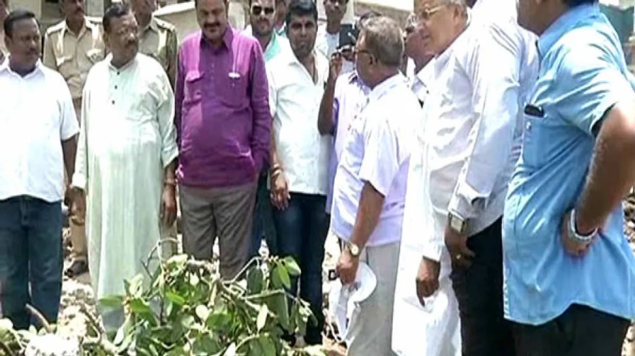 Shifting of statue: Cong team visits spot