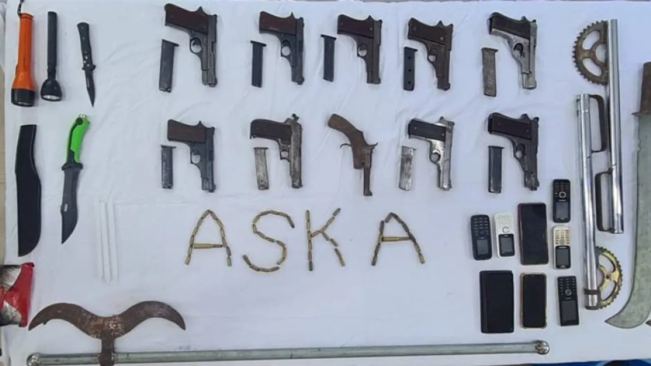 8 Criminals Arrested, 10 Firearms Seized In Ganjam