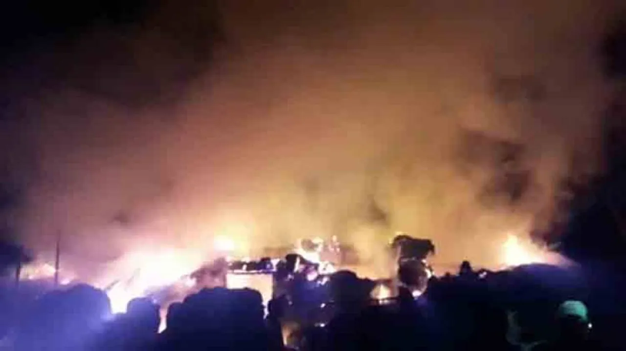 Five families rendered homeless in separate fire mishaps