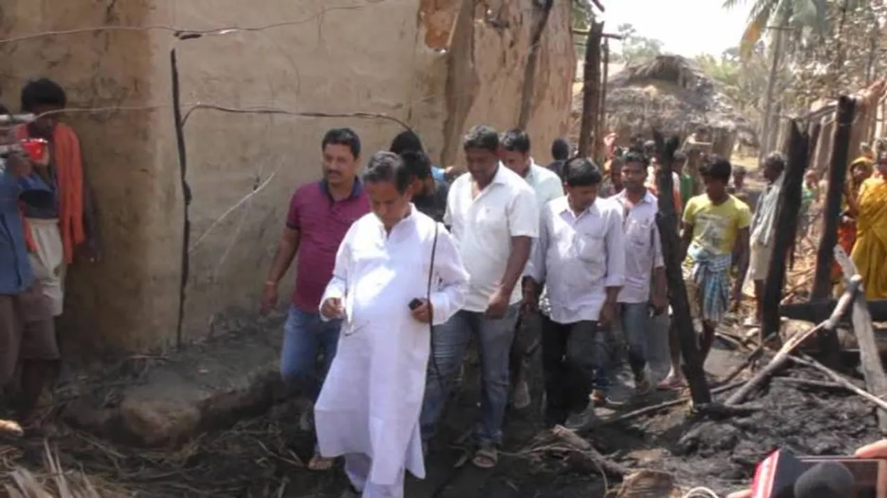 Mysterious fire: Villagers perform puja to appease deity in Dhenkanal