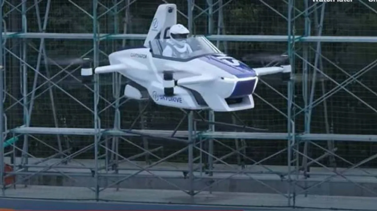 Watch: Japan’s ‘Flying Car’ Gets Off Ground