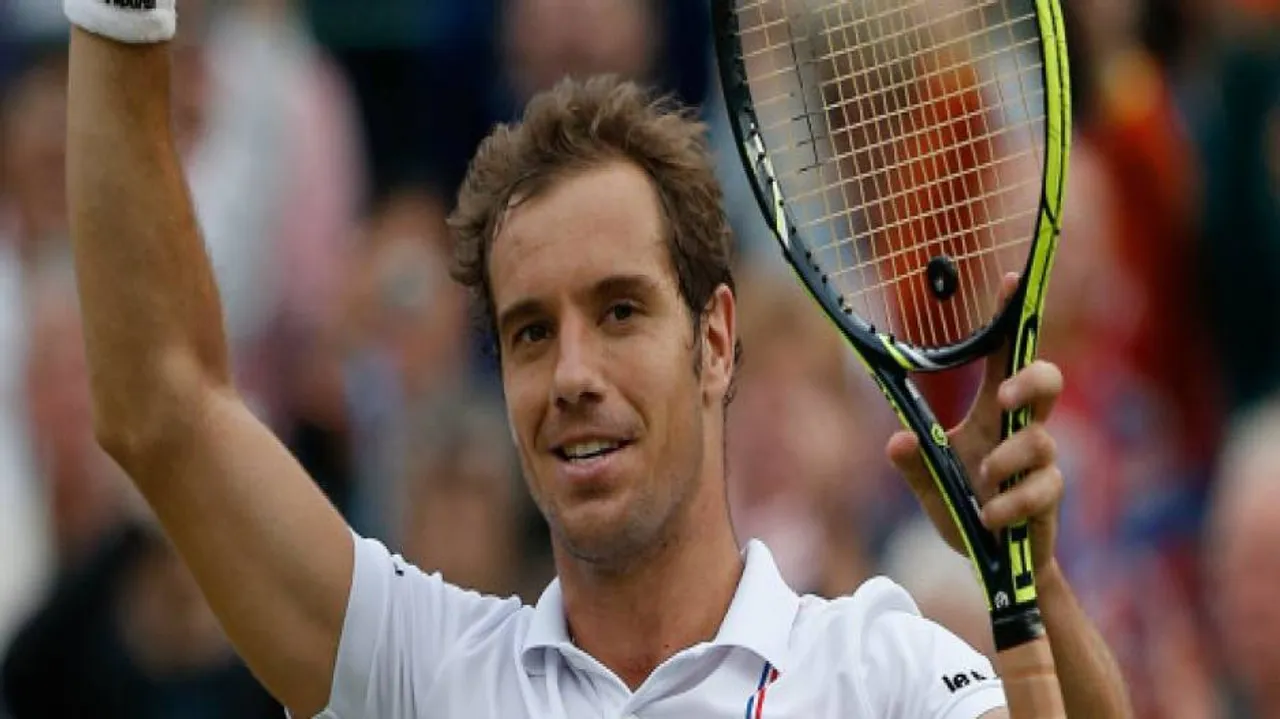 Gasquet upsets Wawrinka to reach Wimbledon semis
