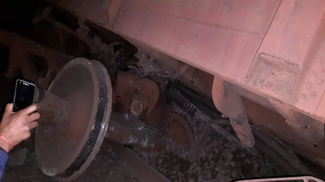 Odisha: Goods Train Derails In Koraput, Restoration Work Underway