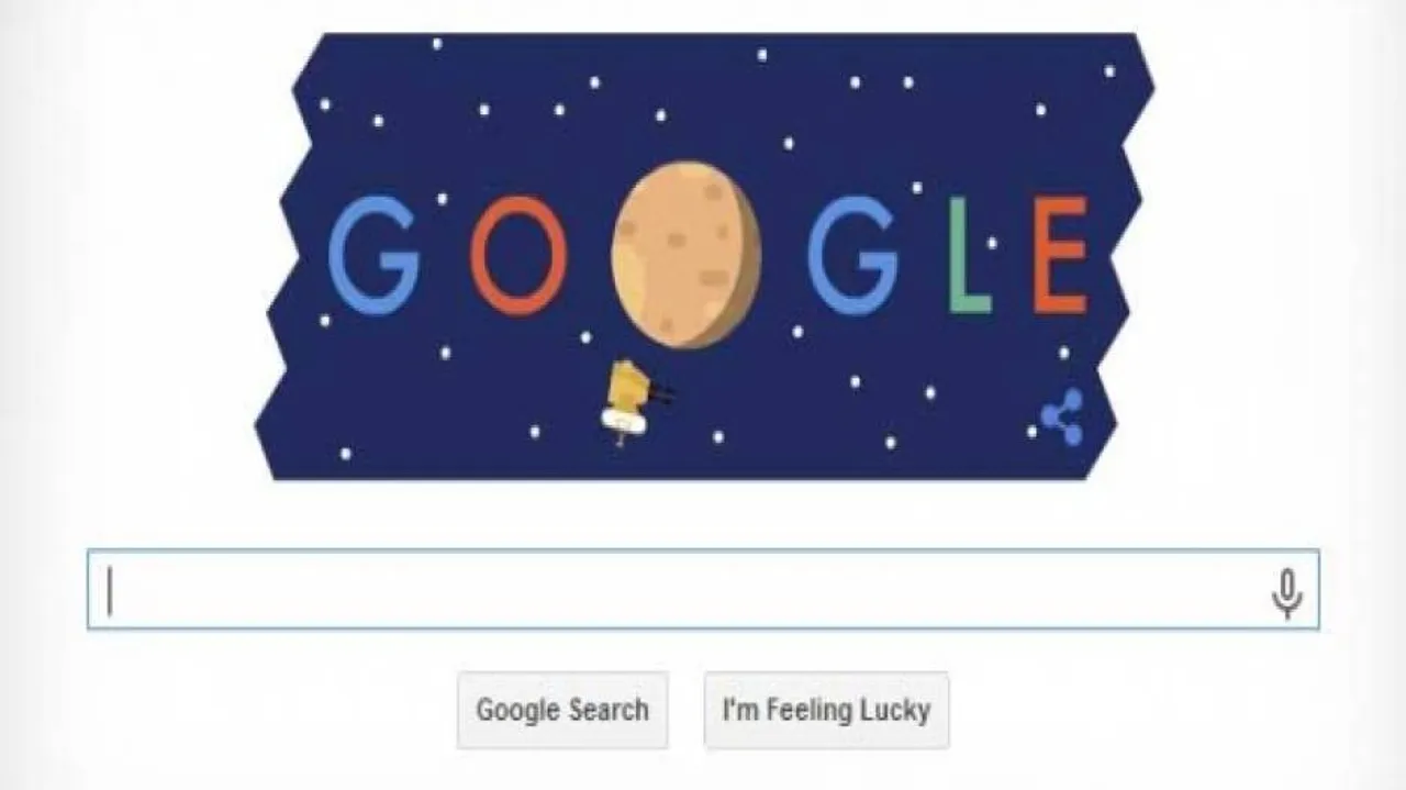 Google doodle celebrates New Horizons' Pluto fly-by