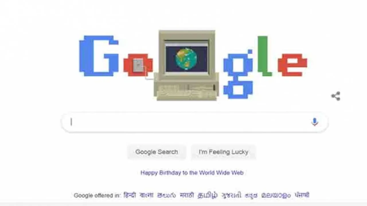 Google Doodle celebrates 30 years of World Wide Web