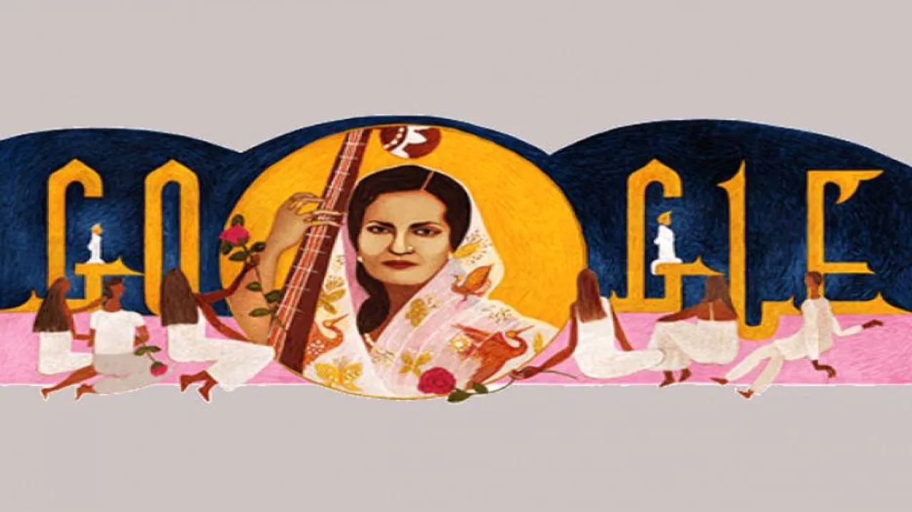 Google remembers Begum Akhtar through doodle