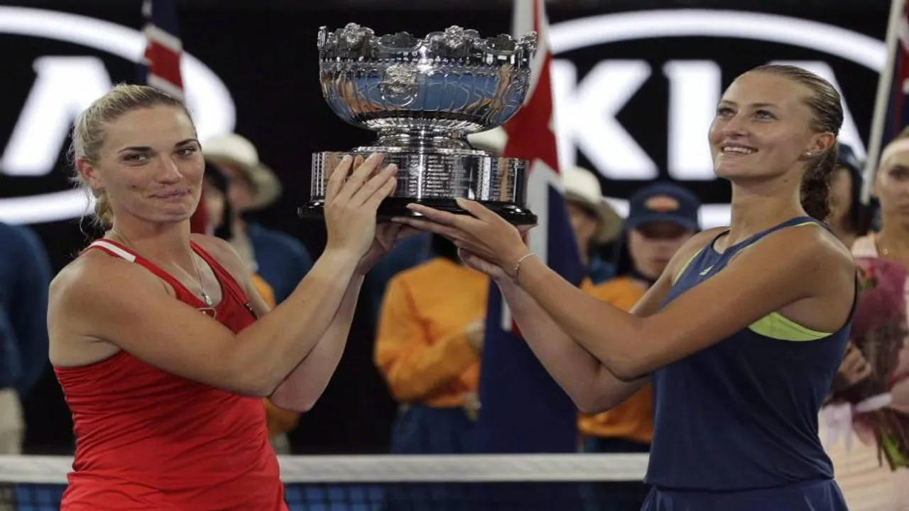 Babos-Mladenovic pair claims 1st Grand Slam title
