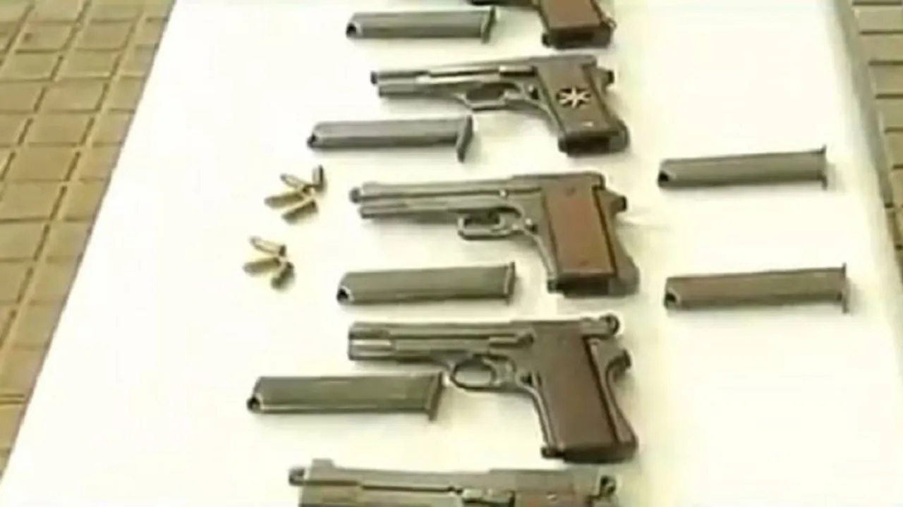 Two Firearms Smugglers Arrested By Crime Branch STF; Guns & Ammunitions Seized