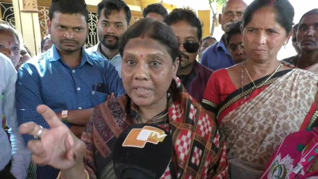 BJD’s Hema Gamang lambasts CM Naveen, Pandian
