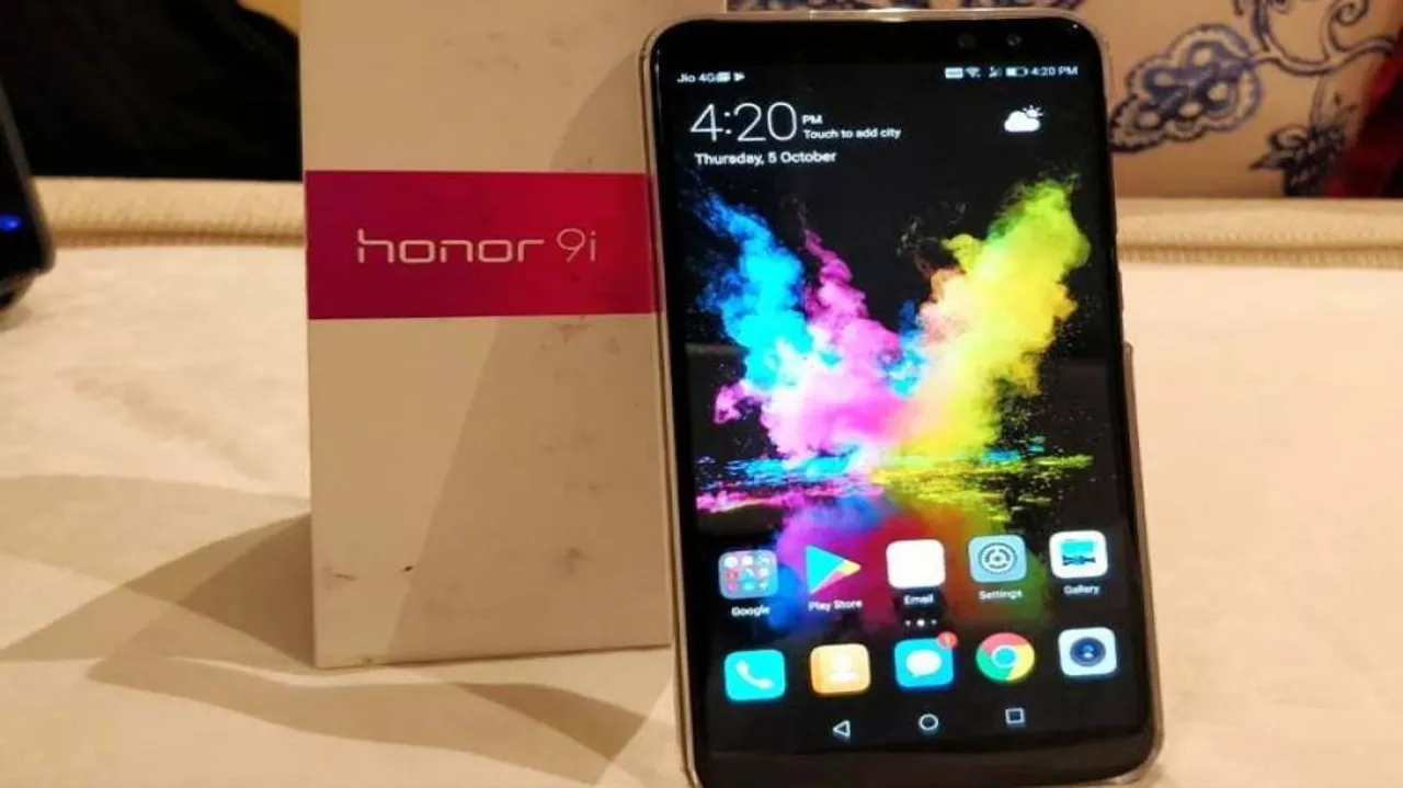 Honor 9i: A first with 4 cameras, edge-to-edge display