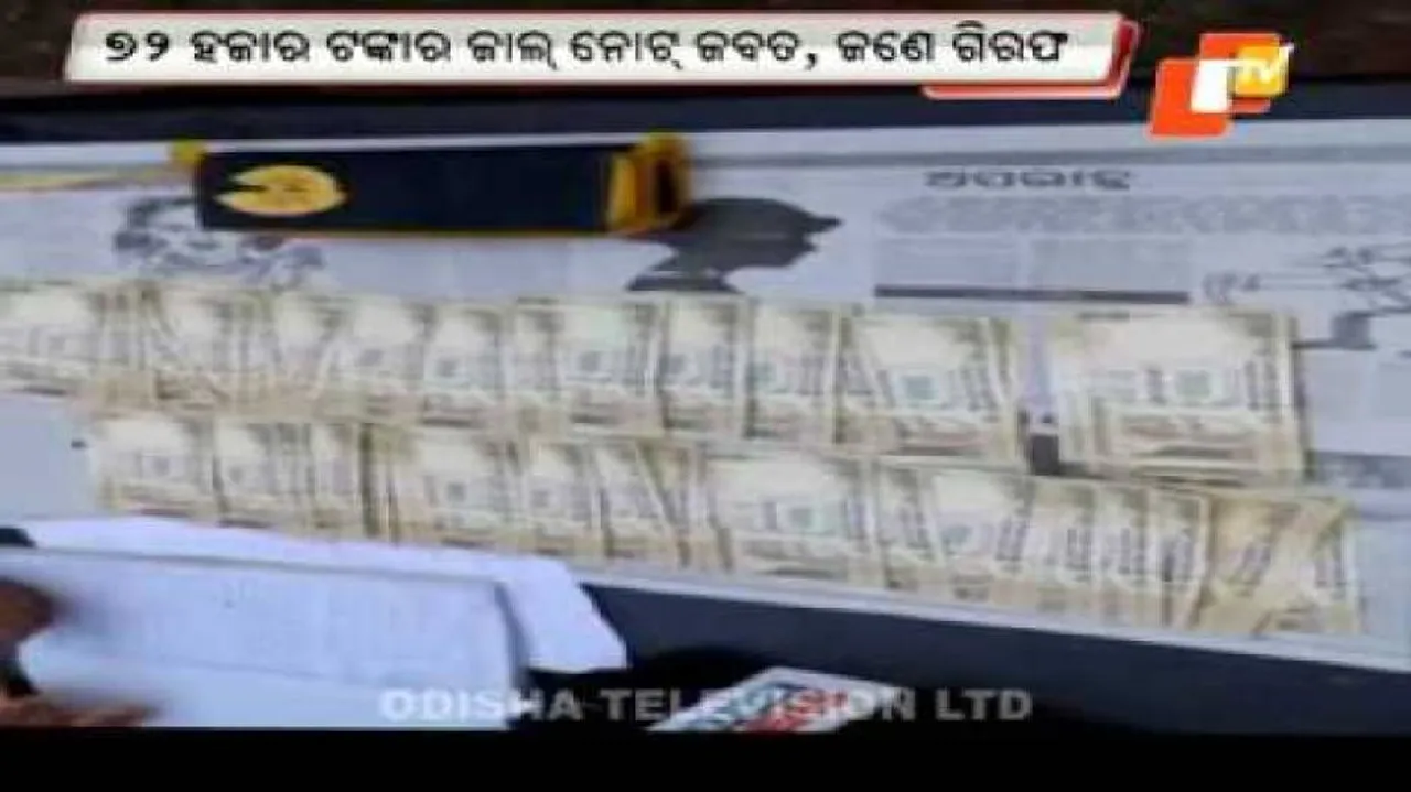 Fake currency notes seized, 1 held