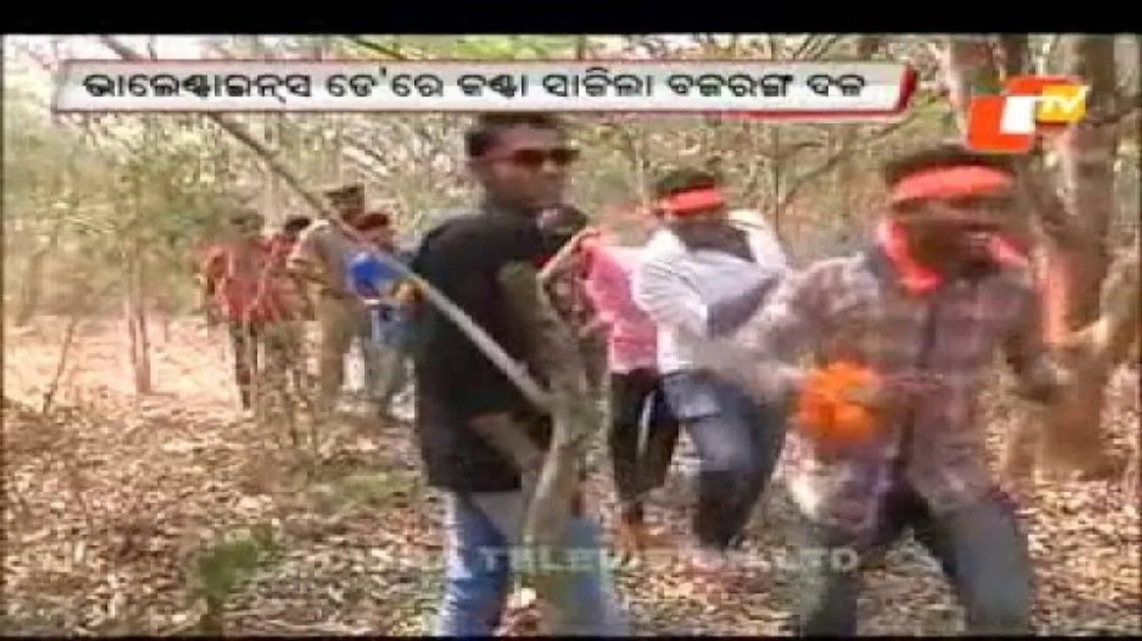 Radicals spoil V-day celebration