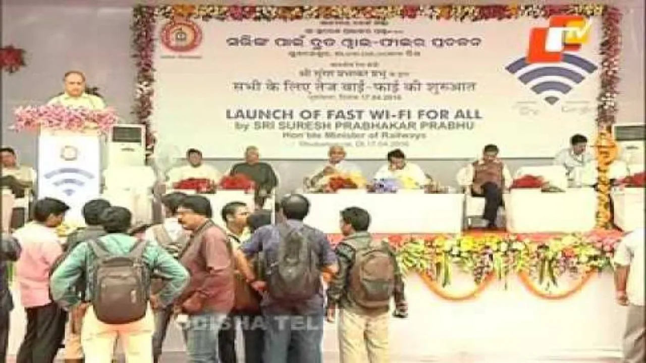 Free, high speed Wi-Fi service launched in Bhubaneswar Railway station