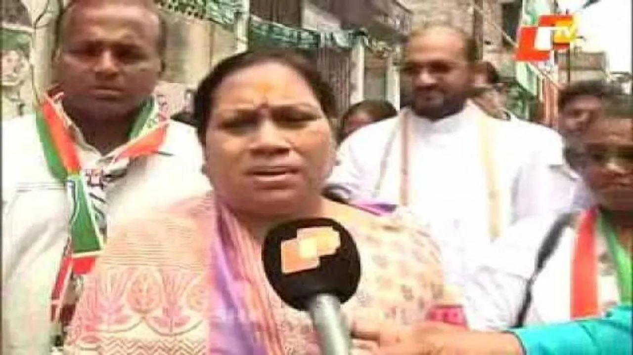 BJD MLA’s sister-in-law campaigns for Cong in CMC bypoll