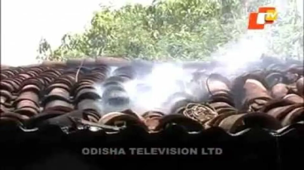 Tribals torch house of sarpanch who kidnapped woman
