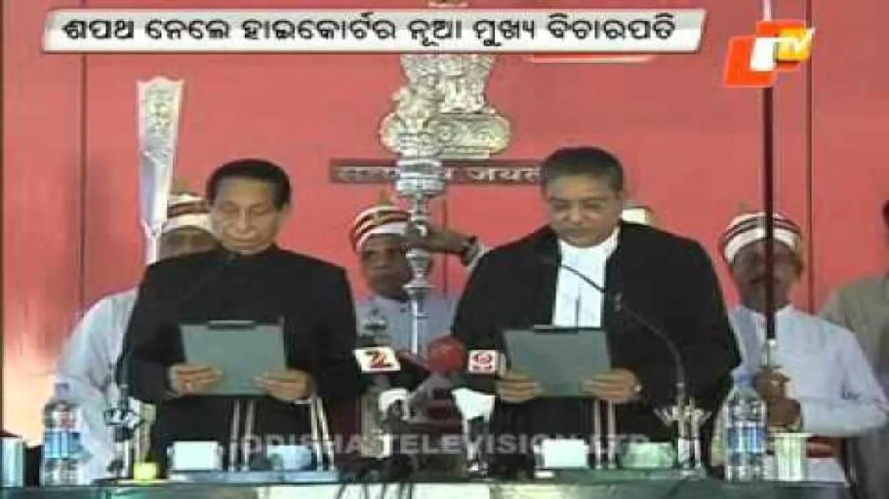 Justice V Saran sworn-in as new chief justice of Orissa HC