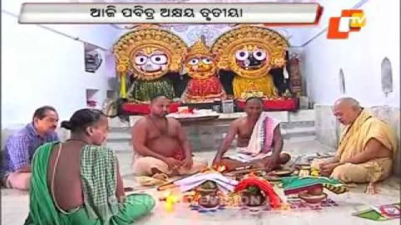 Chandan Yatra of Srimandir deities begins