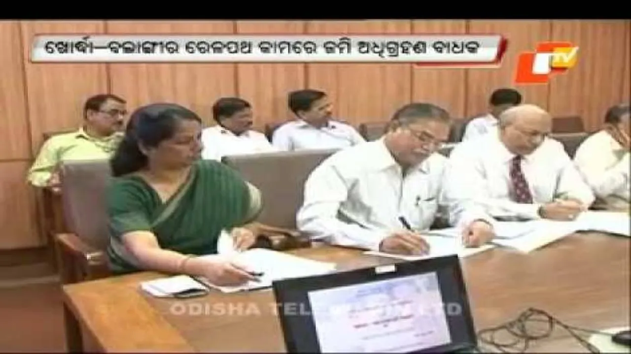 CM asks Transport dept to expedite work on Khurda-Balangir rail route