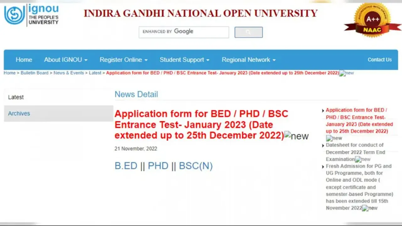 ignou