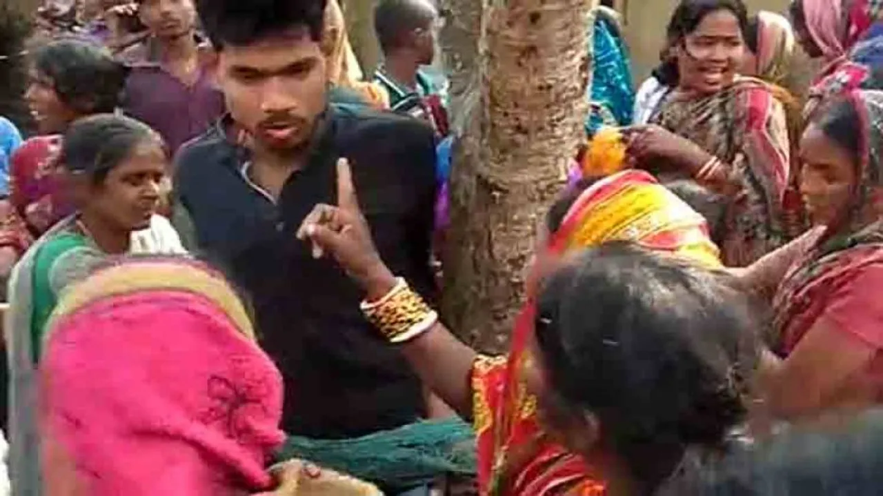 Youth tied to tree for selling illicit liquor in Bhadrak